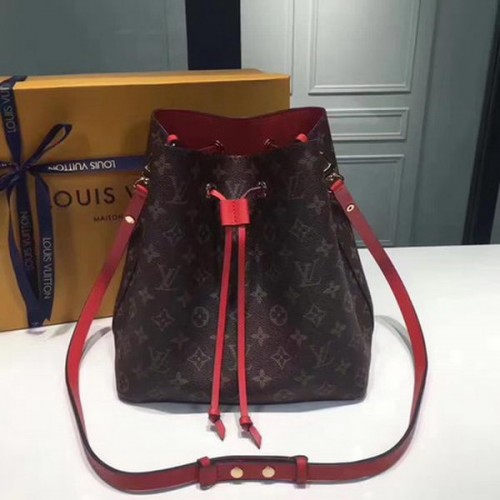 Louis Vuitton Monogram Canvas NEONOE M44022 Rot