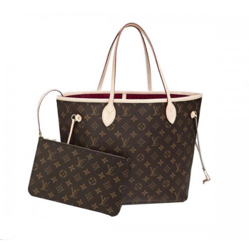 Louis Vuitton Monogram Canvas Neverfull MM M40996 Fuchsie