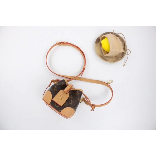 Louis Vuitton Monogram Canvas Original Leder M57099 braun