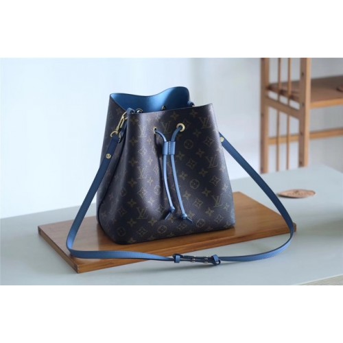 Louis Vuitton Monogram Canvas Original NEONOE M43569 blau