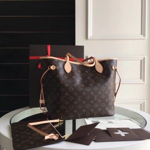 Louis Vuitton Monogram Canvas Original NEVERFULL MM M40997 gelb