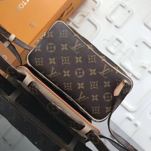 Louis Vuitton Monogram Canvas Original Leder Umhängetasche M51828