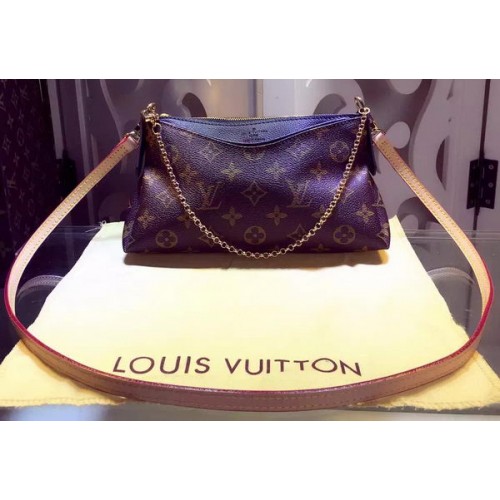 Louis Vuitton Monogram Canvas PALLAS CLUTCH M41639 Schwarz
