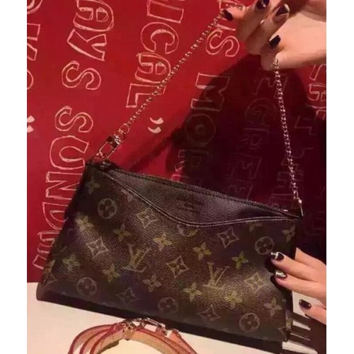 Louis Vuitton Monogram Canvas PALLAS KUPPLUNGEN M41638 Schwarz