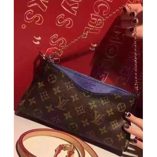 Louis Vuitton Monogram Canvas PALLAS KUPPLUNGEN M41638 Blau