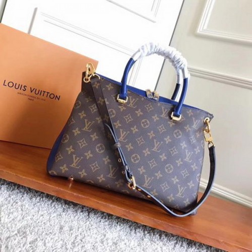 Louis Vuitton Monogram Canvas PALLAS M42810 Blau