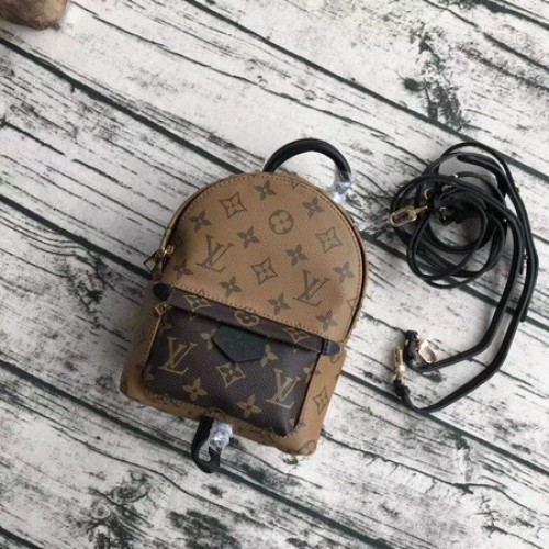 Louis Vuitton Monogram Canvas PALM SPRINGS RUCKSACK MINI M42411