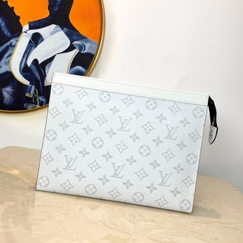 Louis Vuitton Monogram Canvas Poche Toilette M30420 weiß