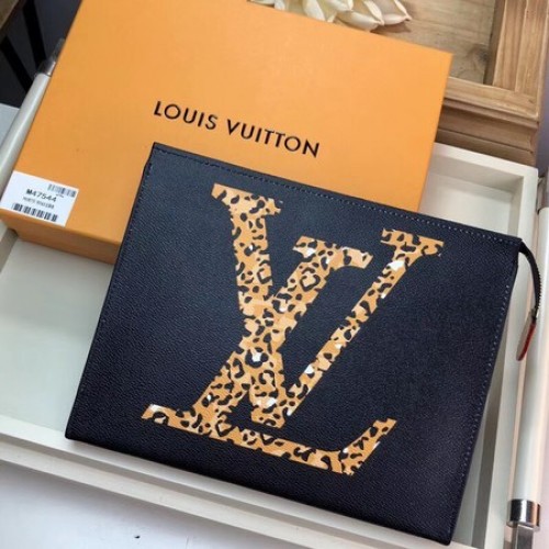 Louis Vuitton Monogram Canvas Poche Toilette M47544 schwarz