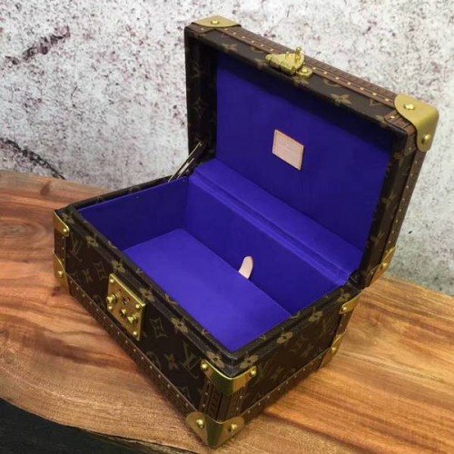 Louis Vuitton Monogram Canvas Schatzkiste 40666 Dunkelblau