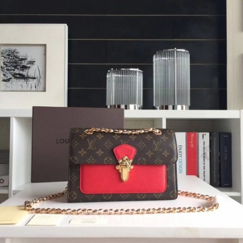 Louis Vuitton Monogram Canvas VICTOIRE M41730 Rot