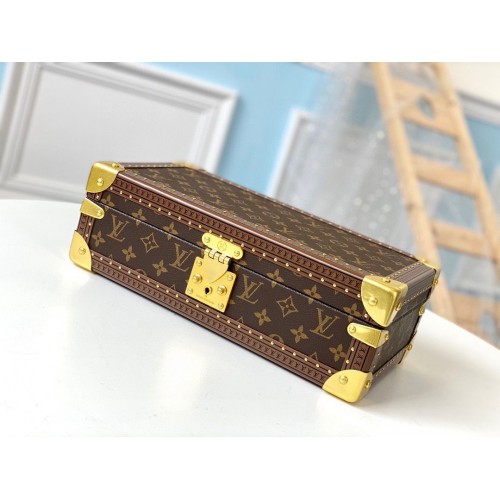 Louis Vuitton Monogram Canvas Uhrenbox M47641 Khaki