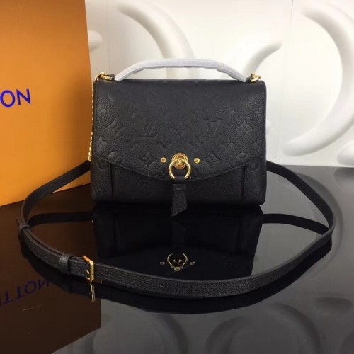 Louis Vuitton Monogramm Empreinte BLANCHE BB M43781 schwarz