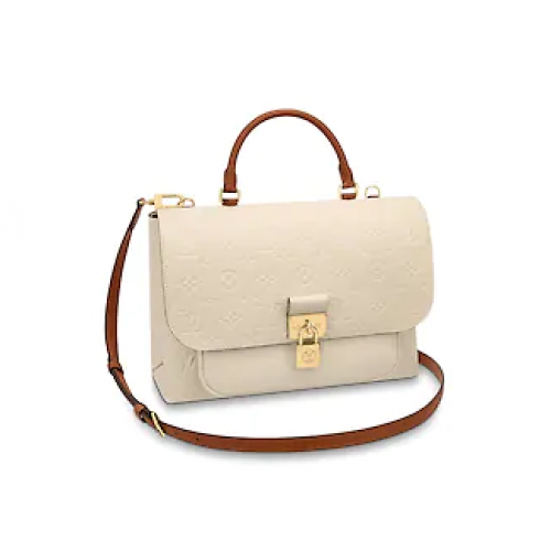 Louis Vuitton Monogram Empreinte Tasche MARIGNAN M44545 Creme Karamell