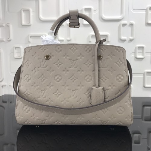 Louis Vuitton Monogram Empreinte Original Leder M43248 Grau