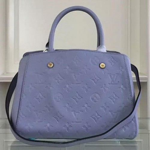 Louis Vuitton Monogram Empreinte MONTAIGNE BB Bag M50665 Lavendel