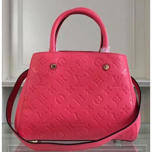 Louis Vuitton Monogramm Empreinte MONTAIGNE BB Tasche M50665 Rosa