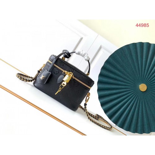 Louis Vuitton Monogram Empreinte Original Leder M44985 Schwarz