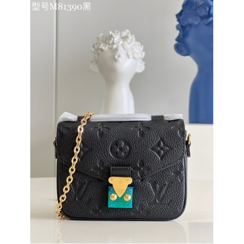 Louis Vuitton Monogram Empreinte POCHETTE METIS BB M81390 schwarz
