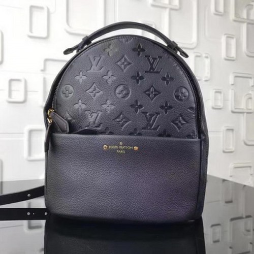 Louis Vuitton Monogram Empreinte SORBONNE RUCKSACK M44016 Schwarz
