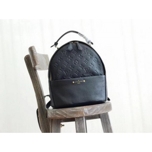 Louis Vuitton Monogram Empreinte SORBONNE RUCKSACK M44019 Schwarz
