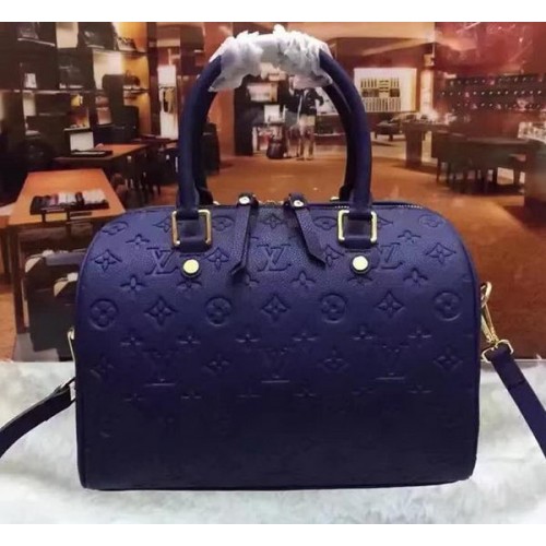 Louis Vuitton Monogram Empreinte Speedy 30 Tasche M40762 Royal