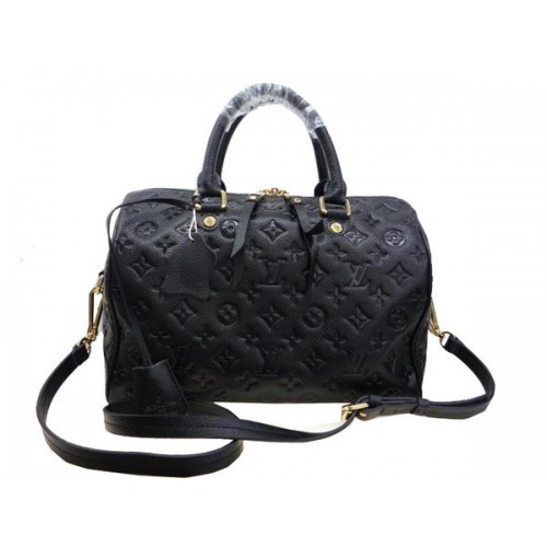 Louis Vuitton Monogram Empreinte Speedy 30 M40762 Schwarz
