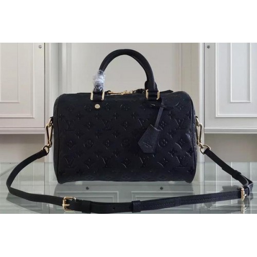 Louis Vuitton Monogram Empreinte Speedy BANDOULIERE 30 M91330 Schwarz