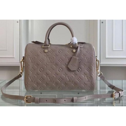 Louis Vuitton Monogram Empreinte Speedy BANDOULIERE 30 M91330 Grau