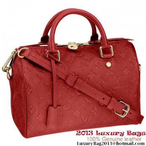 Louis Vuitton Monogramm Empreinte Speedy Bandouliere 25 M40758