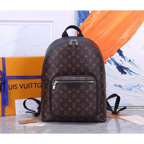Louis Vuitton Monogram Macassar beschichteter Canvas JOSH BACKPACK M45349