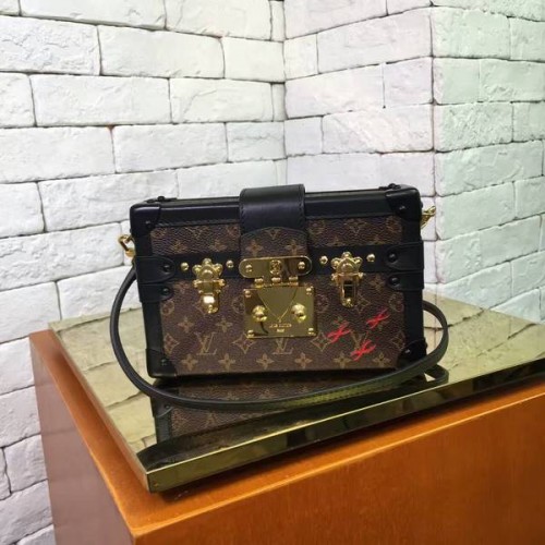 Louis Vuitton Monogram Petite Maiie Reisebox 40273 Schwarz