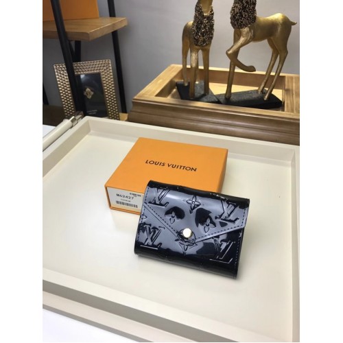 Louis Vuitton Monogramm Vernis VICTORINE WALLET M62427 schwarz