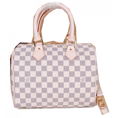 Louis Vuitton N41534 Damier Azur Canvas Speedy 25 Tasche