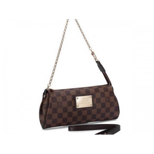 Louis Vuitton N55213 Damier Ebene Canvas Eva Kupplung