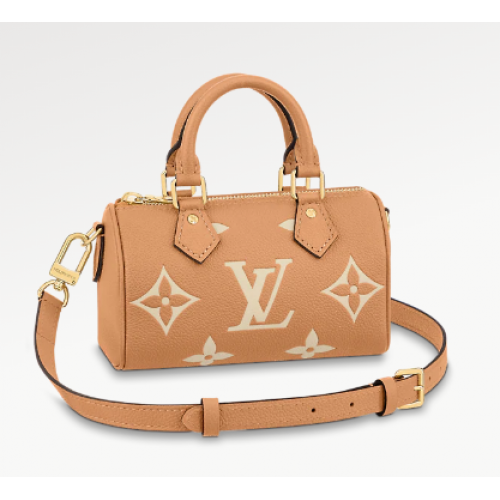 Louis Vuitton NANO SPEEDY M81457 Creme Beige