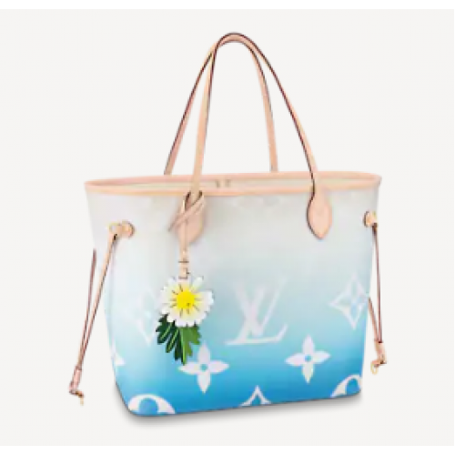 Louis Vuitton NEVERFULL MM M45678 blau