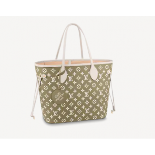 Louis Vuitton NEVERFULL MM M46103 Khaki Grün