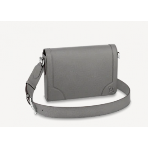 Louis Vuitton NEW FLAP MESSENGER M30807 grau