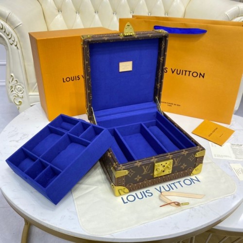 Louis Vuitton NICE SCHMUCKETUI M44185 blau