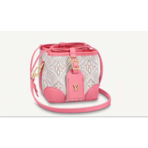 Louis Vuitton NOE GELDBÖRSE M81112 Ecru Beige Pink