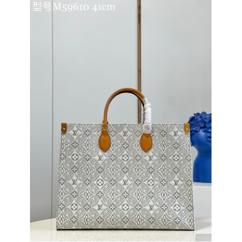 Louis Vuitton ONTHEGO GM M59610 Ecru Karamell