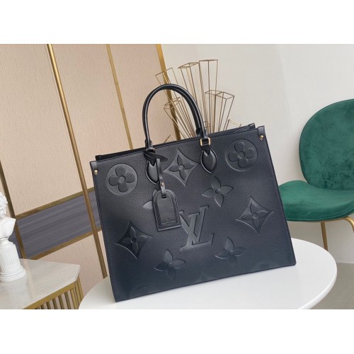 Louis Vuitton ONTHEGO Original Leder GM M44925 Schwarz