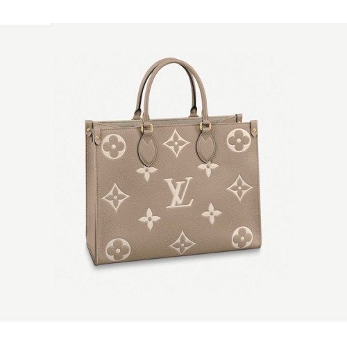 Louis Vuitton ONTHEGO Original Leder MM M45494 Grau