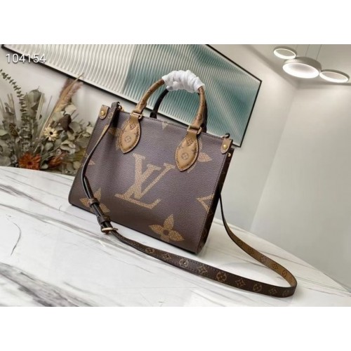Louis Vuitton Onthego mittelgroße Einkaufstasche M45039 BROWM