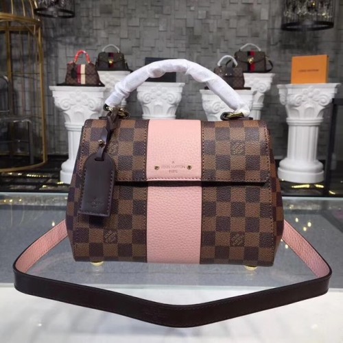 Louis Vuitton Original Damier Ebene Canvas BOND STREET BB N41071 rosa