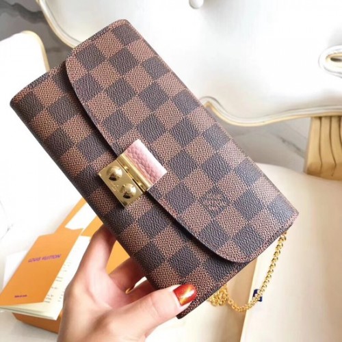Louis Vuitton Original Damier Ebene Leinwand CROISETTE N61276