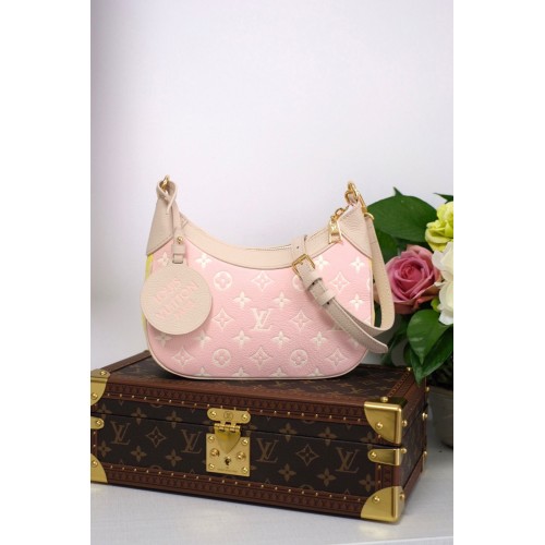 Louis Vuitton Original Leder Bagatelle M46091 Rosa