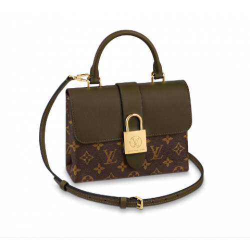 Louis Vuitton Original Leder LOCKY BB M44797 Laurier