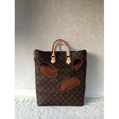 Louis Vuitton Original Leder Monogram Canvas TASCHE MIT LÖCHERN REI KAWAKUBO M40279